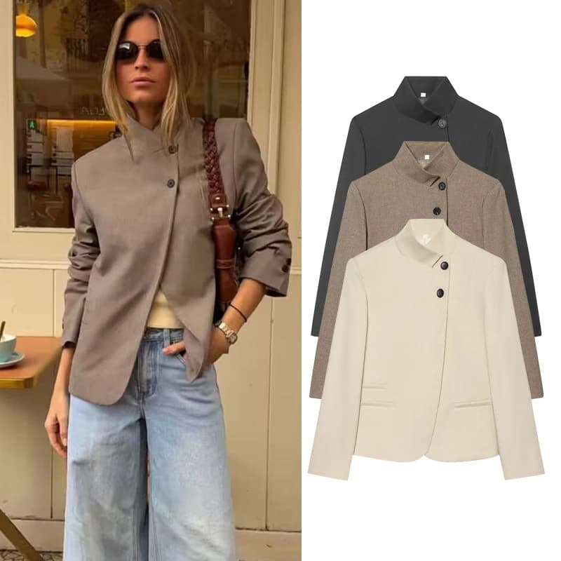Women's Blazers Blouse Young Women's